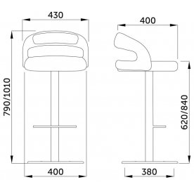 Барный стул Bruno