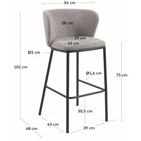 Барный стул Ciselia