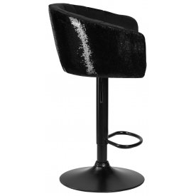 Барный стул Darcy Black Shiny