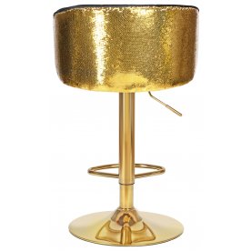 Барный стул Darcy Gold Shiny