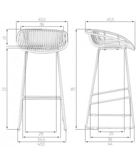 Барный стул Frank
