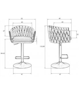 Барный стул Marcel