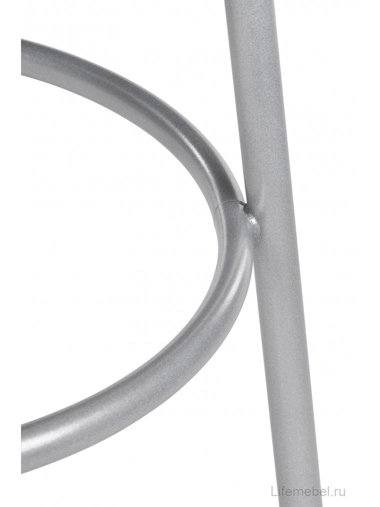 Барный стул Drezegomad серый велюр storm 017 / светлый мусс