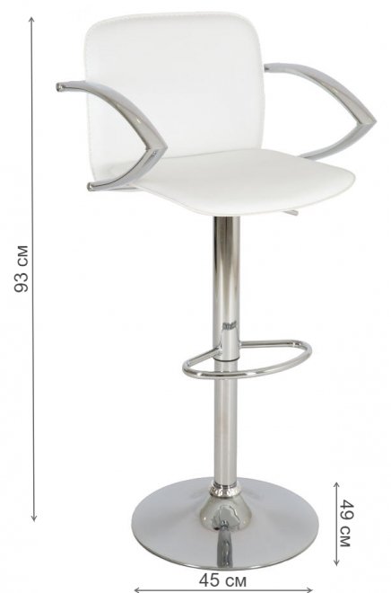 Барный стул JY-1016 white