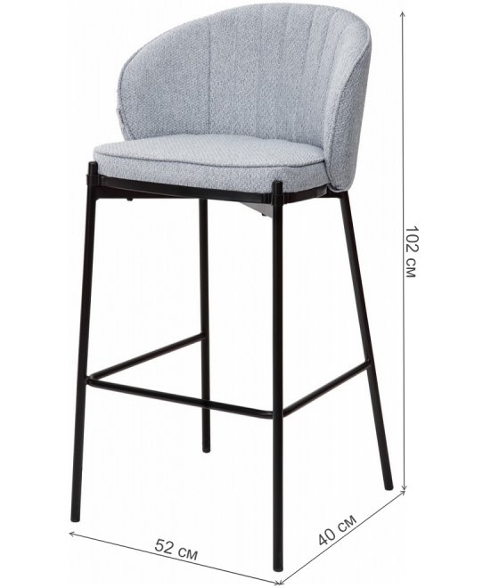 Барный стул Wendy TRF-10 небесно-голубой