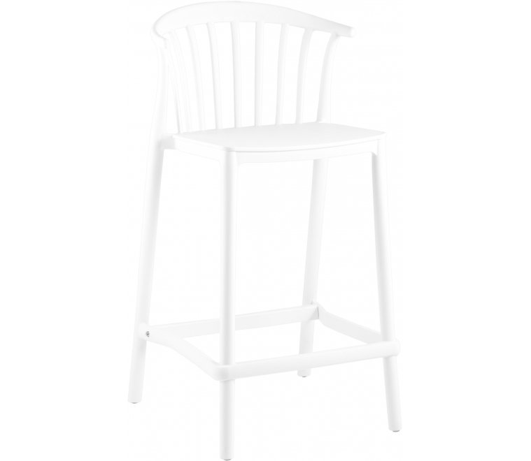 Полубарный стул Campo белый
