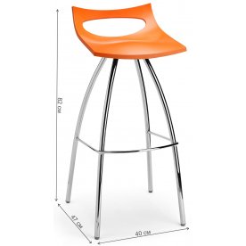 Полубарный стул Diablito