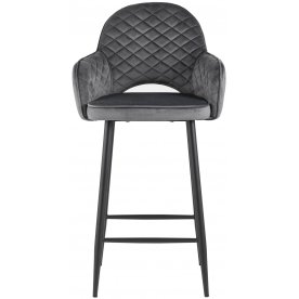 Полубарный стул Карла диамант