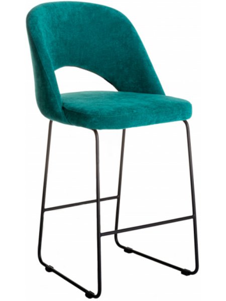 Полубарный стул Lars Линк изумрудный