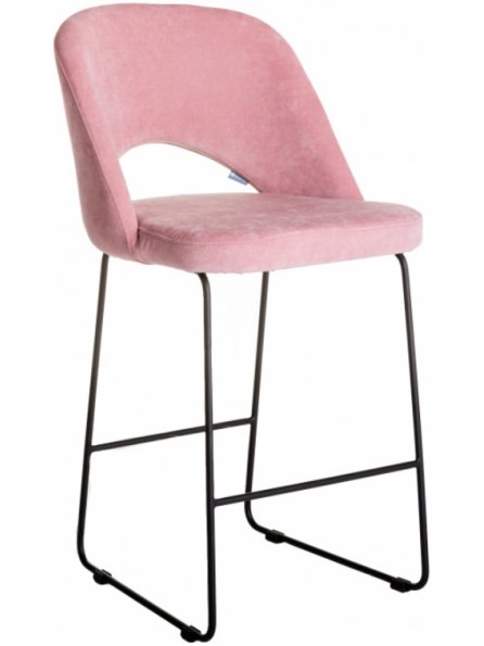 Полубарный стул Lars Линк розовый