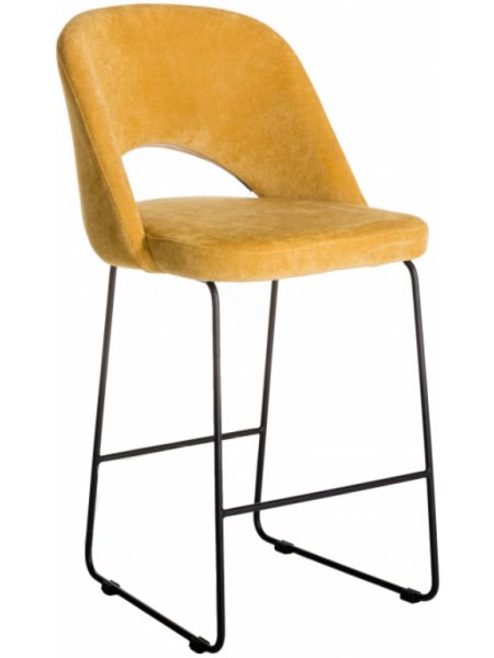 Полубарный стул Lars Линк жёлтый
