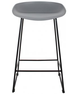 Барный стул Neo серый / черный