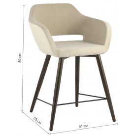 Полубарный стул Симона