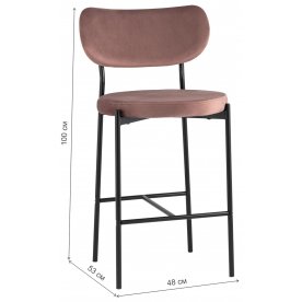 Полубарный стул Тунор