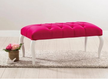 Банкетка Rose розовый / голубой