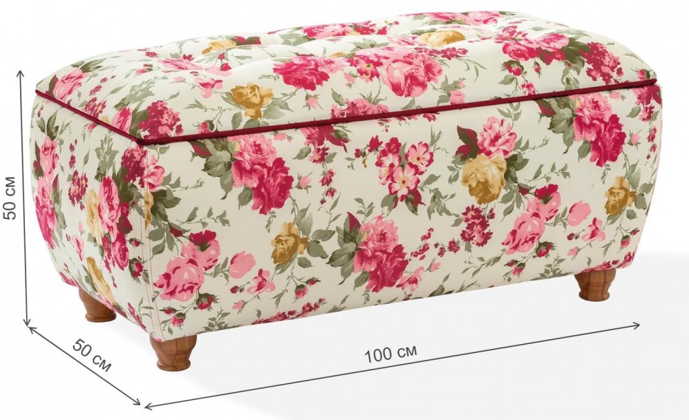 Банкетка детская Summer розовая