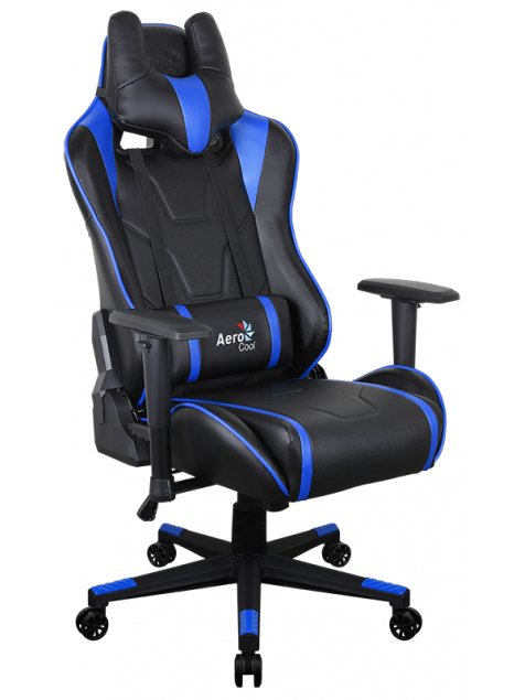 Компьютерное кресло Aerocool AC220 AIR-BB black / blue