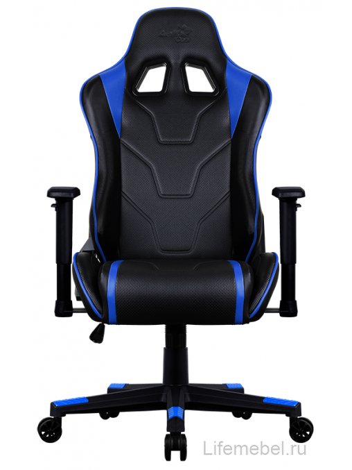 Компьютерное кресло Aerocool AC220 AIR-BB black / blue