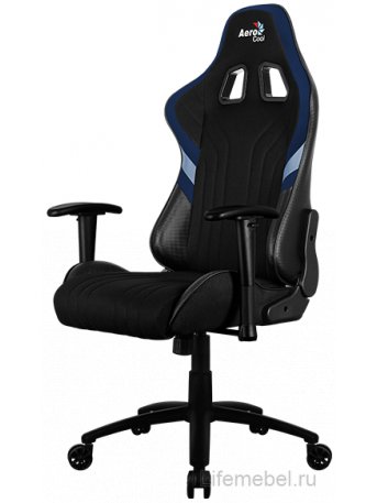 Компьютерное кресло Aerocool Aero 1 Alpha black / blue