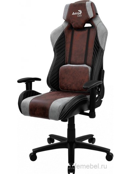 Компьютерное кресло Aerocool Baron burgundy red
