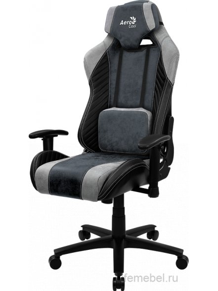 Компьютерное кресло Aerocool Baron steel blue