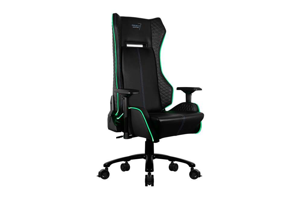 Компьютерное кресло Aerocool P7-GC1 Air RGB black