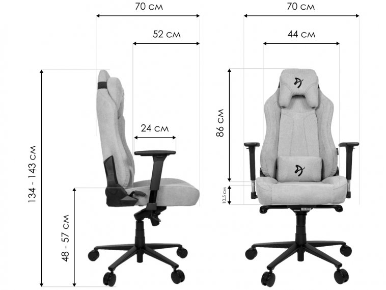 Компьютерное кресло Arozzi Vernazza black