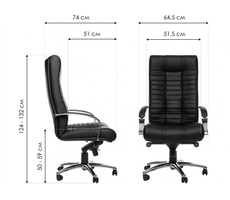 Компьютерное кресло Купер 3 МL черное
