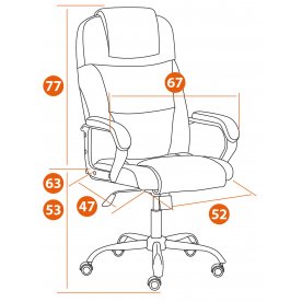 Компьютерное кресло Bergamo