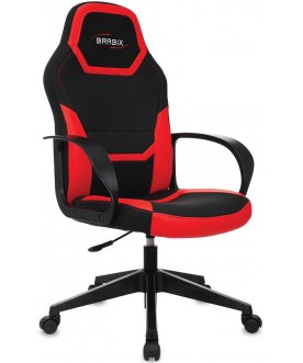 Компьютерное кресло Brabix Alpha GM-018 черный / красный