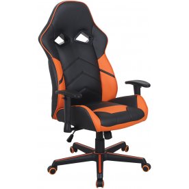 Компьютерное кресло Brabix Storm GM-006 черный / оранжевый