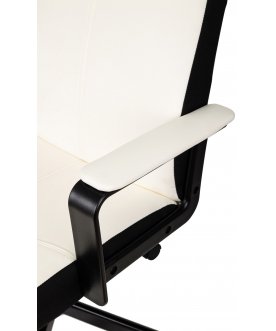 Компьютерное кресло Бюрократ DOMINUS-WH белое / черное