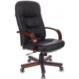Компьютерное кресло Бюрократ T-9908 / WALNUT черное