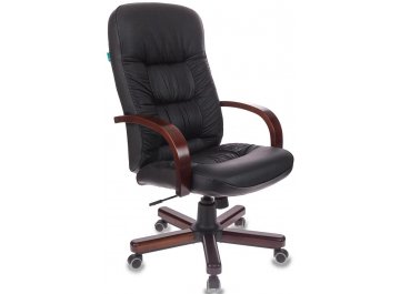 Компьютерное кресло Бюрократ T-9908 / WALNUT черное