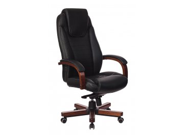 Компьютерное кресло Бюрократ T-9923/walnut/black