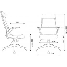 Компьютерное кресто Бюрократ T-997