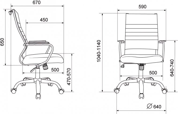 Компьютерное кресло CH Balance экокожа белый