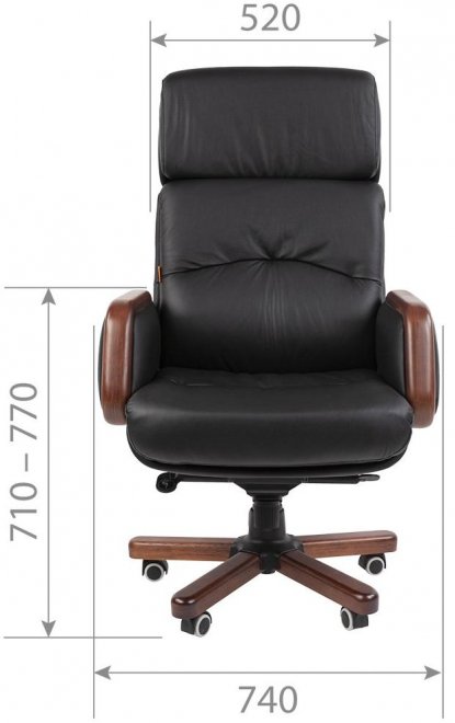 Компьютерное кресло Chairman 417 мультиблок черный