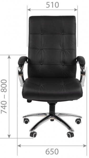 Компьютерное кресло Chairman 424 мультиблок черный