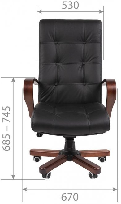 Компьютерное кресло Chairman 424WD мультиблок черный