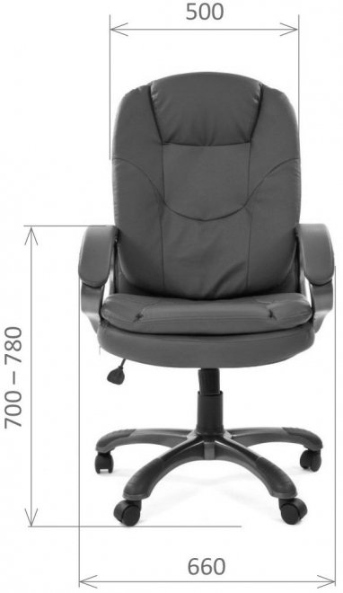 Компьютерное кресло Chairman 668 экопремиум бежевое