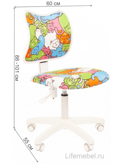 Компьютерное кресло Chairman Kids 102 котики