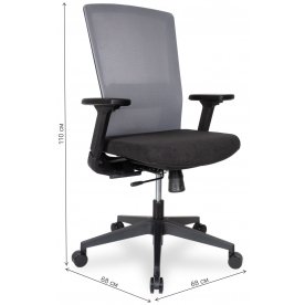 Компьютерное кресло College CLG-426 MBN-B