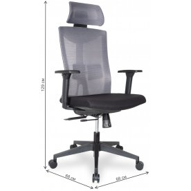 Компьютерное кресло College CLG-428 MBN-A