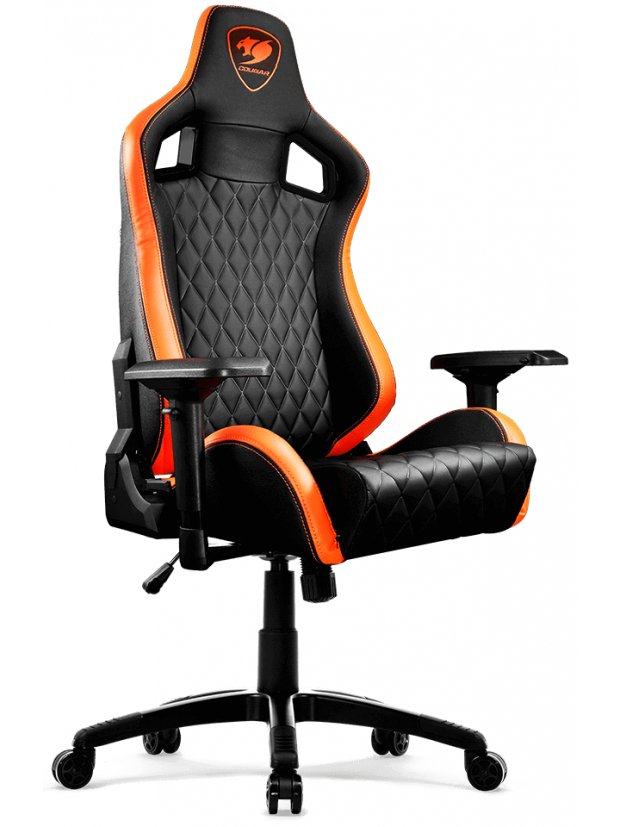 Компьютерное кресло Cougar Armor S black-orange 3MGC2NXB.0001