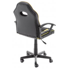 Компьютерное кресло Danger черное / желтое