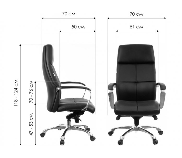 Компьютерное кресло Everprof Madrid черное