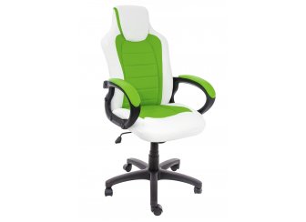 Компьютерное кресло Kadis светло-зеленое / белое