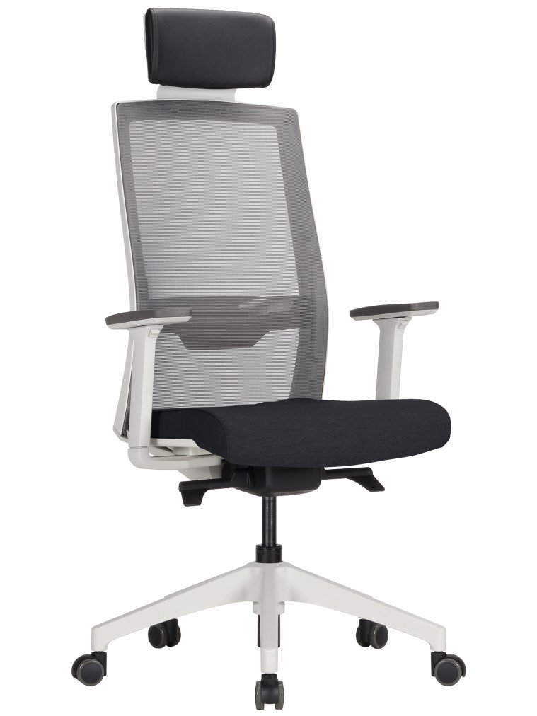 Компьютерное кресло Duoflex Quantum Q700С_W 7ASB1 серое / черное