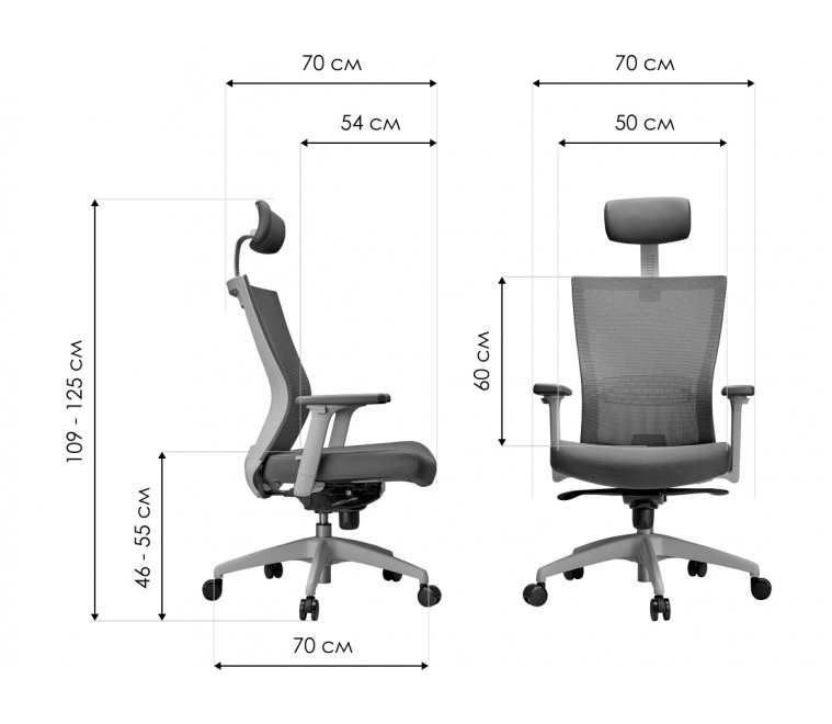 Компьютерное кресло Airex AIRE-101W зеленое